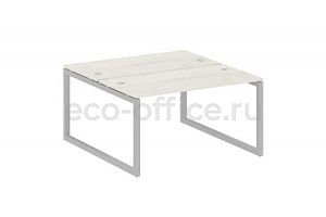 Рабочая станция METAL SYSTEM QUATTRO 5x5 50БО.РАС-СП-2.3 Дуб Наварра / Серый металл фото