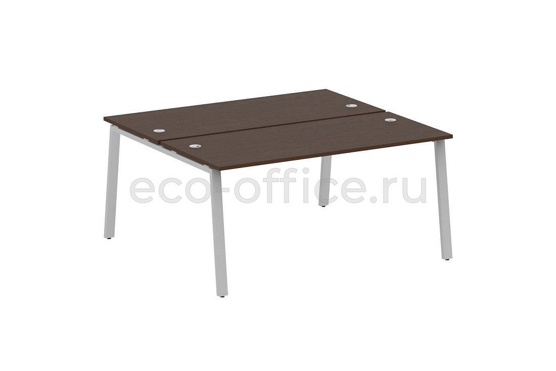 Рабочая станция METAL SYSTEM STYLE БА.РАС-СП-2.4 Венге Цаво / Серый металл  стоимость