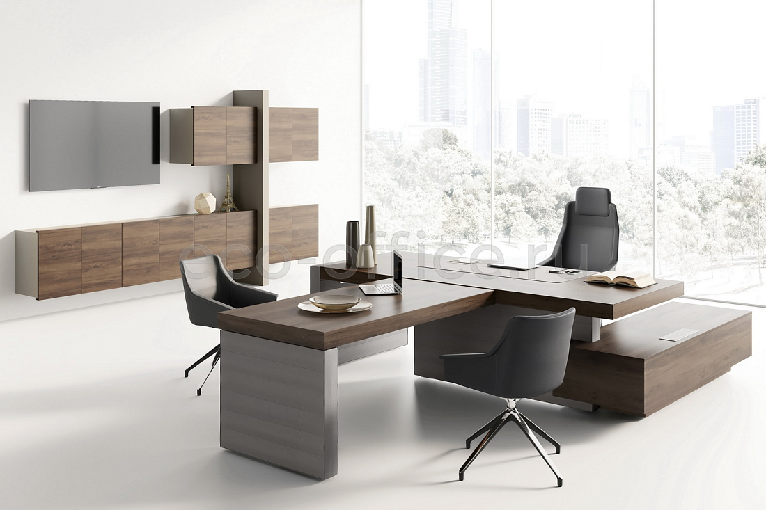 Кабинет руководителя JERA Bali Walnut / Grey  стоимость