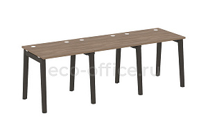 Рабочая станция на 3 рабочих места ONIX WOOD OW.RS-3.0.7 Дуб Аризона / Дуб Тёмный фото