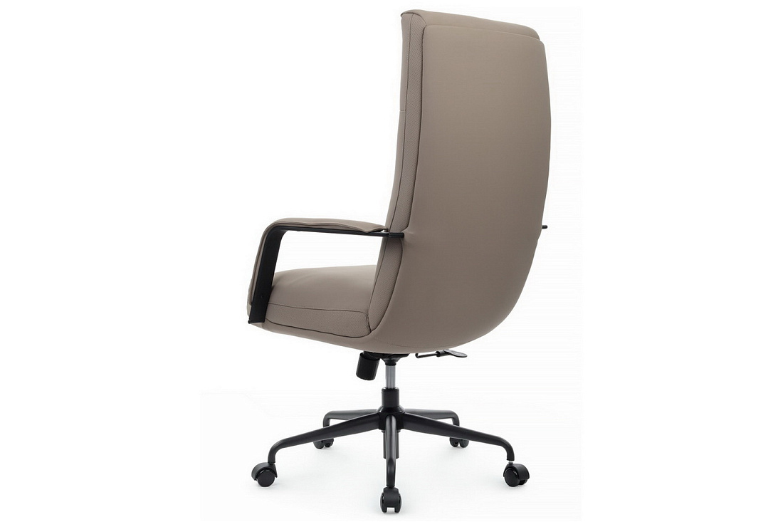 кресло руководителя rv chair otto cm-p001as бежевая экокожа фото
