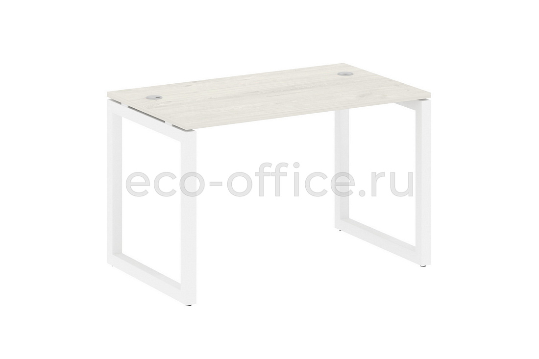 Стол письменный METAL SYSTEM QUATTRO 5x5 50БО.СП-2 Дуб Наварра / Белый металл  стоимость