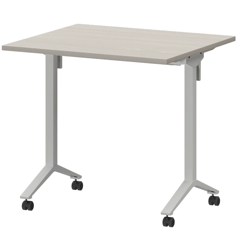 стол мобильный складной protech мб22-80.70 ясень шимо/белый фото