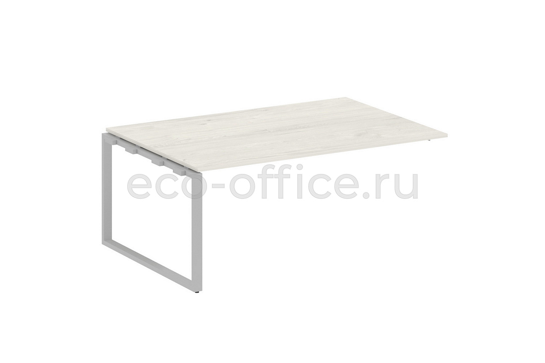 Проходной наборный элемент переговорного стола METAL SYSTEM STYLE БО.ППРГ-5 Дуб Наварра / Серый металл  стоимость