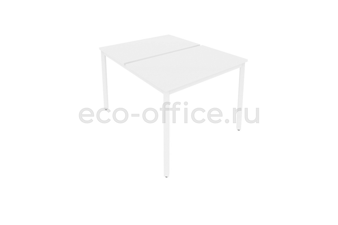 Рабочая станция на металлокаркасе SLIM SYSTEM С.СП-3.2 Белый / Белый металл купить в Москве