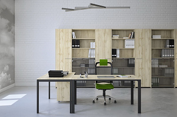 Мебель для персонала САНЬЯНА Дуб Вотан купить в Москве