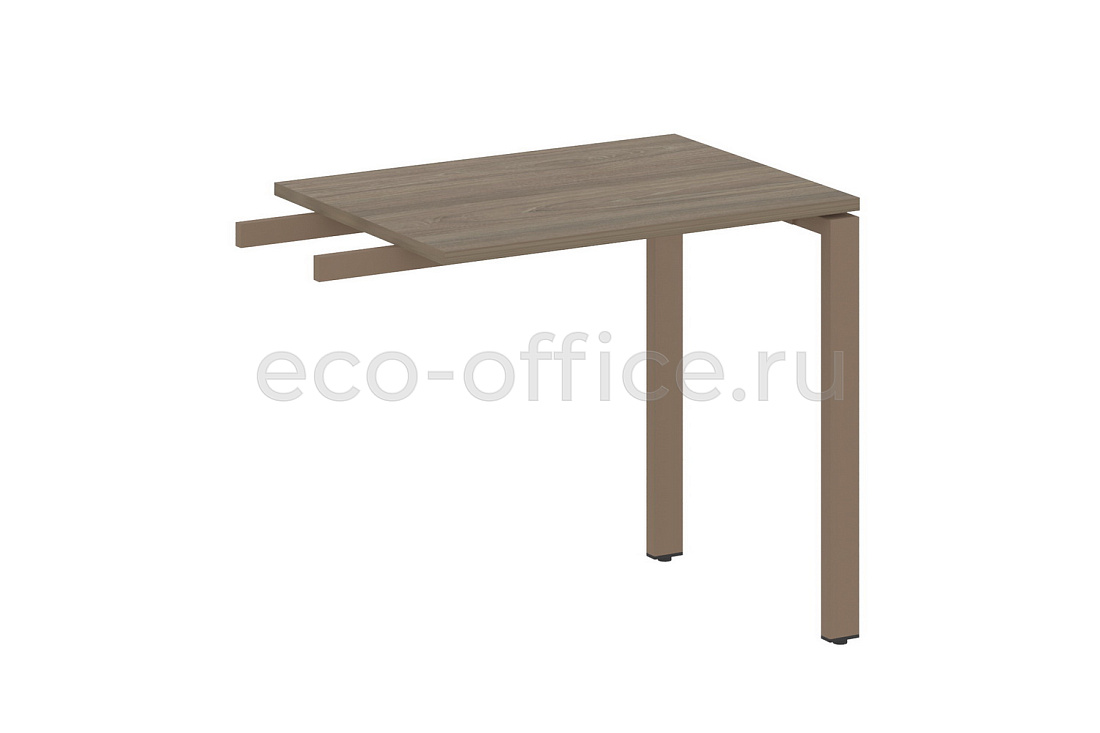 Приставной элемент на П-образном м/к METAL SYSTEM STYLE БП.ПР-2 Вяз Благородный / Мокко металл  стоимость