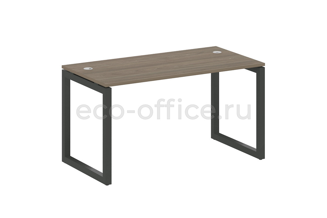 Стол письменный METAL SYSTEM QUATTRO 5x5 50БО.СП-3 Вяз Благородный / Антрацит металл   стоимость
