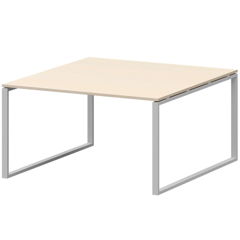 стол переговорный на металлокаркасе protech амп.о-004.123 бук/белый фото