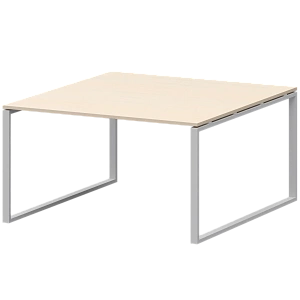 Стол переговорный на металлокаркасе Protech АМП.О-002.123 Бук/Белый фото