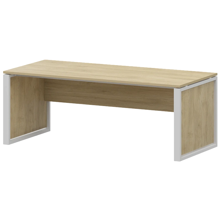 стол руководителя protech нтм-180 баттл рок/белый фото