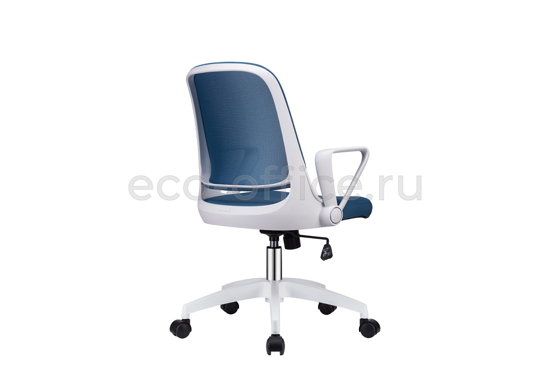 Кресло офисное RV Design W-158 Белый пластик / Синяя сетка стоимость
