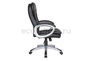 Кресло руководителя RV Chair SOFT 9110 Чёрная экокожа фото