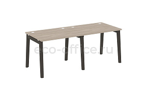 Рабочая станция на 2 рабочих места ONIX WOOD OW.RS-2.1.8 Дуб Аттик / Дуб Тёмный фото
