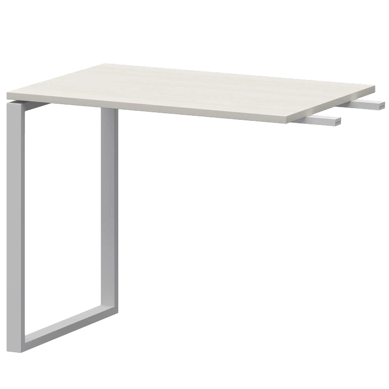 бриф-приствка на металлокаркасе protech ам.о-090.60 ясень шимо/белый фото