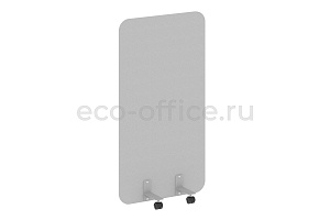 Перегородка на металлических опорах, на роликах R-LINE DP.R-80-150 Серый фото