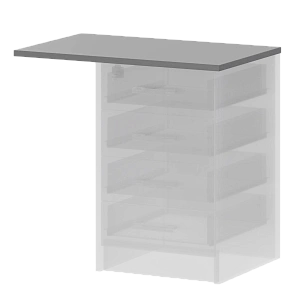 Крышка к приставным тумбам Protech А-706.Ф Серый фото