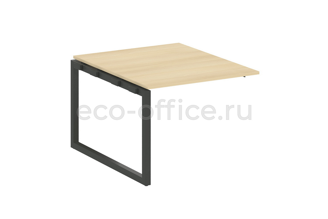Проходной наборный элемент переговорного стола METAL SYSTEM QUATTRO 5x5 50БО.ППРГ-1 Акация Лорка / Антрацит металл  стоимость