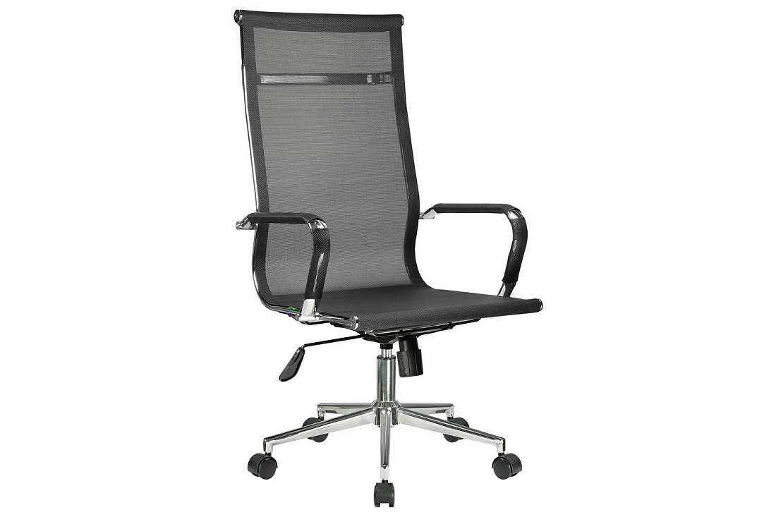 Кресло руководителя RV Chair HUGO 6001-1SE Чёрная сетка купить в Москве