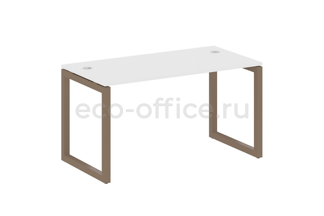 Стол письменный METAL SYSTEM QUATTRO 5x5 50БО.СП-3 Белый / Мокко металл  стоимость
