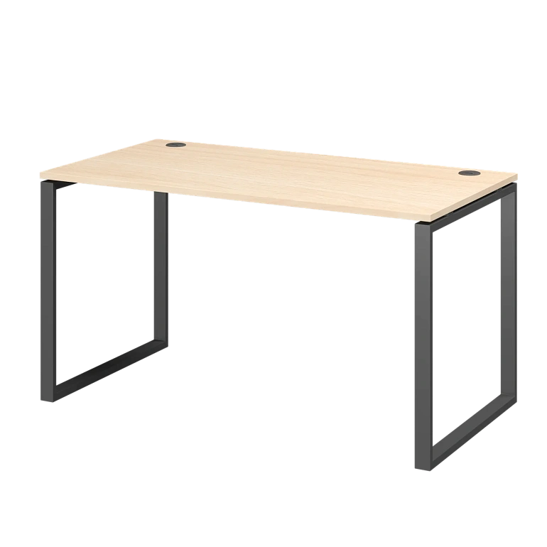 стол на металлокаркасе protech ам.о-005.60 бук/антрацит фото