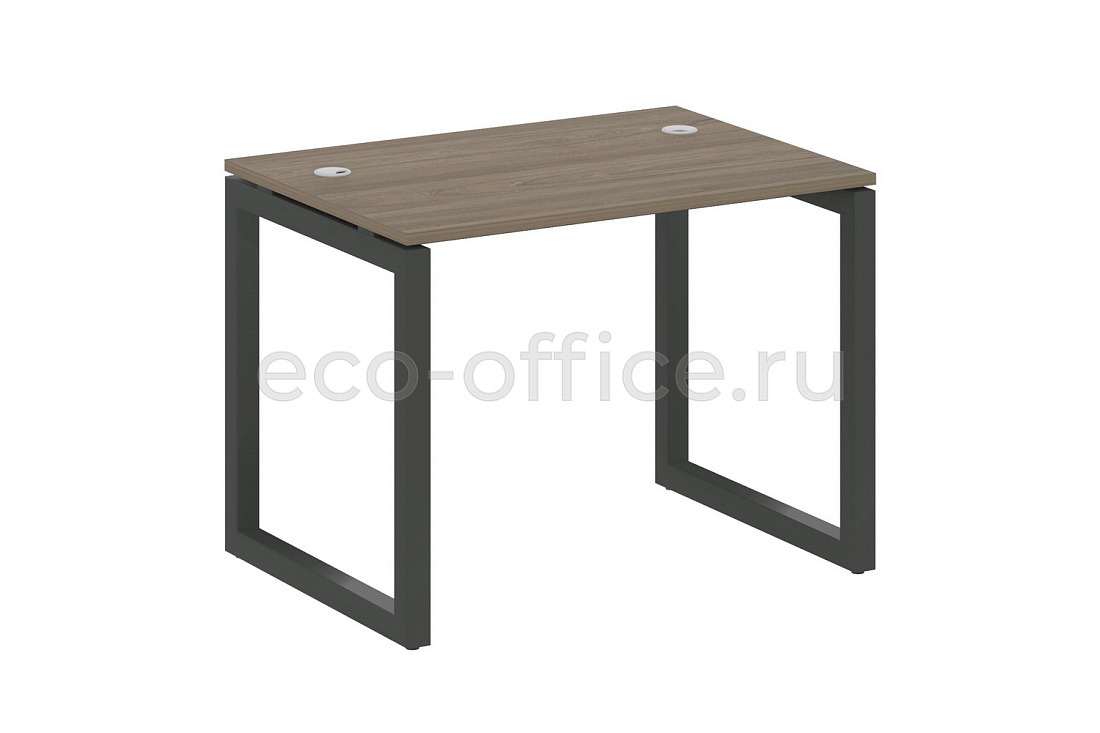 Стол письменный METAL SYSTEM QUATTRO 5x5 50БО.СП-1 Вяз Благородный / Антрацит металл   стоимость