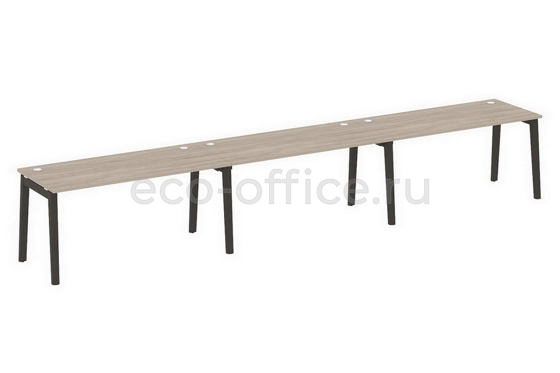 Рабочая станция на 3 рабочих места ONIX WOOD OW.RS-3.4.7 Дуб Аттик / Дуб Тёмный  стоимость