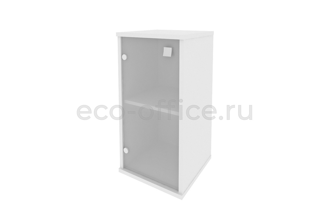 Шкаф низкий узкий левый STYLE Л.СУ-3.2 (L) Белый купить в Москве
