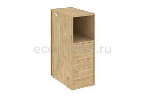Тумба 5 ящиков TIP-ON проходная средняя ONIX O.R-TV-5 TIP Тиквуд Светлый фото