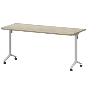 Стол мобильный складной радиусный Protech МБ25-160.70Р Кронберг/Белый фото