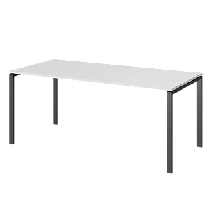 Стол на металлокаркасе для заседаний Protech АМ-0058 Белый/Антрацит фото