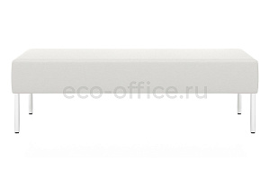 Банкетка трехместная MC NEW экокожа Euroline 920 Ультра белый фото