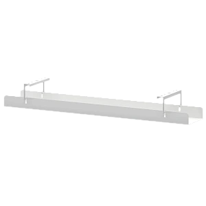 Кабель-канал для двойных бенчей Protech MKZ-0140.Ф Белый фото