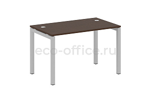 Стол письменный METAL SYSTEM QUATTRO 5x5 50БП.СП-2 Венге Цаво / Серый металл фото