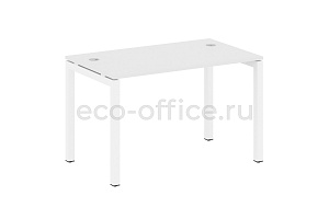 Стол письменный METAL SYSTEM QUATTRO 5x5 50БП.СП-2 Белый / Белый металл фото