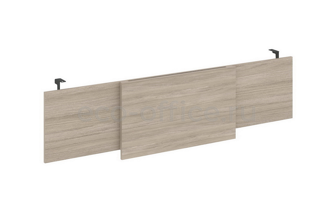 Царга для стола руководителя L1980 ONIX WOOD DIRECT O.M-CSR-6 Дуб Аттик / Антрацит металл  стоимость