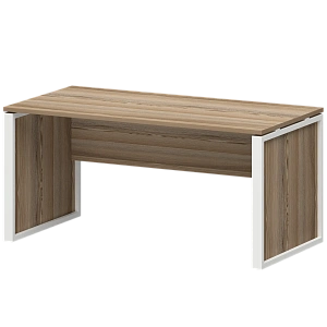 Стол руководителя Protech НТМ-160 Дуб сафари/Белый фото