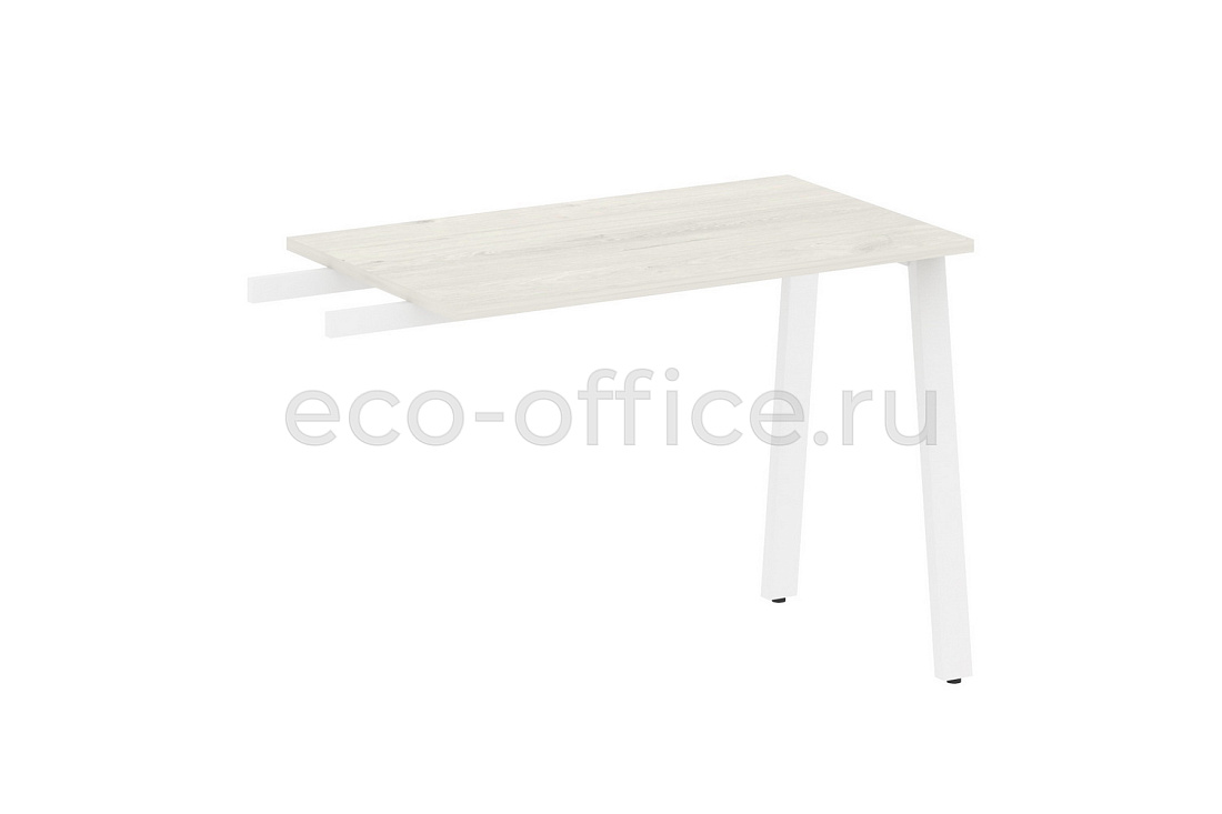Приставной элемент на А-образном м/к METAL SYSTEM STYLE БА.ПР-3 Дуб Наварра / Белый металл  стоимость