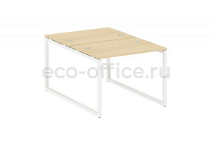Рабочая станция METAL SYSTEM QUATTRO 4x4 40БО.РАС-СП-2.1 Акация Лорка / Белый металл фото
