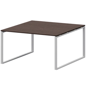 Стол переговорный на металлокаркасе Protech АМП.О-004.123 Дуб венге/Белый фото
