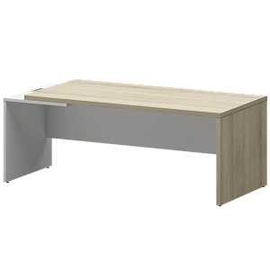 Стол руководителя левый Protech KZ-20L Кронберг/Белый фото