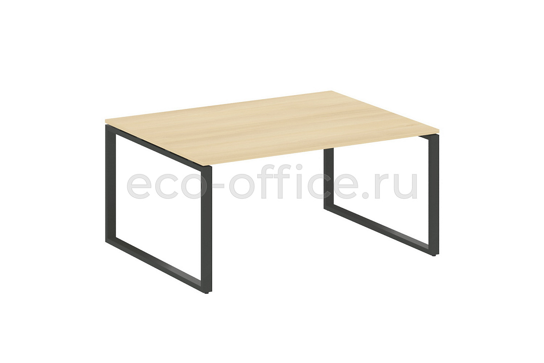 Стол переговорный (1 столешница) METAL SYSTEM STYLE БО.ПРГ-1.4 Акация Лорка / Антрацит металл  стоимость