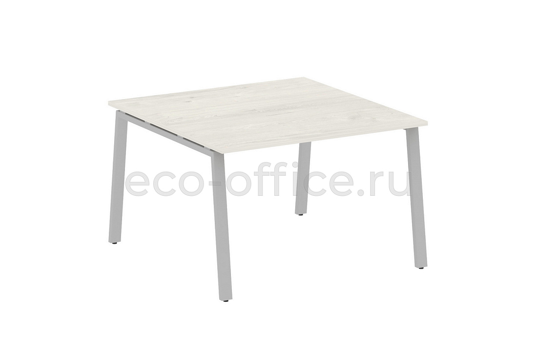 Стол переговорный (1 столешница) METAL SYSTEM STYLE БА.ПРГ-1.2 Дуб Наварра / Серый металл  стоимость