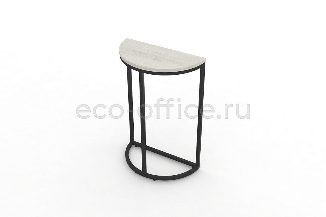 Стол журнальный SLICE-750 Дуб Наварра / Чёрный металл  стоимость