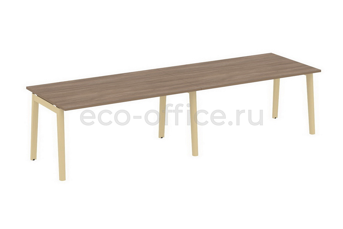 Стол переговорный (2 столешницы) ONIX WOOD OW.PRG-2.4 Дуб Аризона / Дуб Светлый  стоимость
