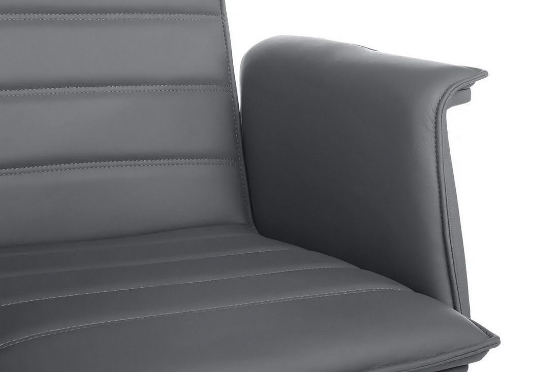 Кресло руководителя RV Design RUBENS-M B1819-2 Антрацит кожа стоимость