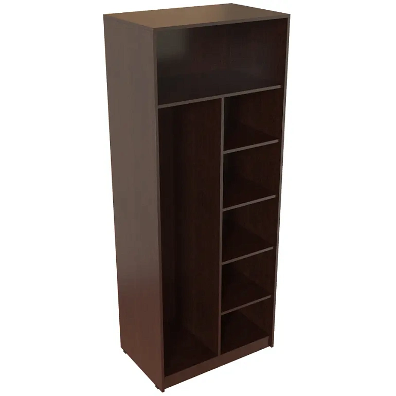 шкаф комбинированный с антресолью protech т-308 дуб венге фото