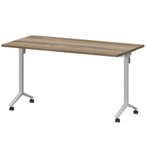 Стол мобильный складной Protech МБ25-140.70 Дуб сафари/Белый фото