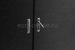 Греденция 4 двери TITANO TI43L180062W8R / TI4318006A SLSLMDSL2 Черное Дерево фото