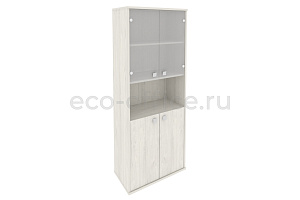 Шкаф высокий широкий STYLE Л.СТ-1.4 Дуб Наварра фото